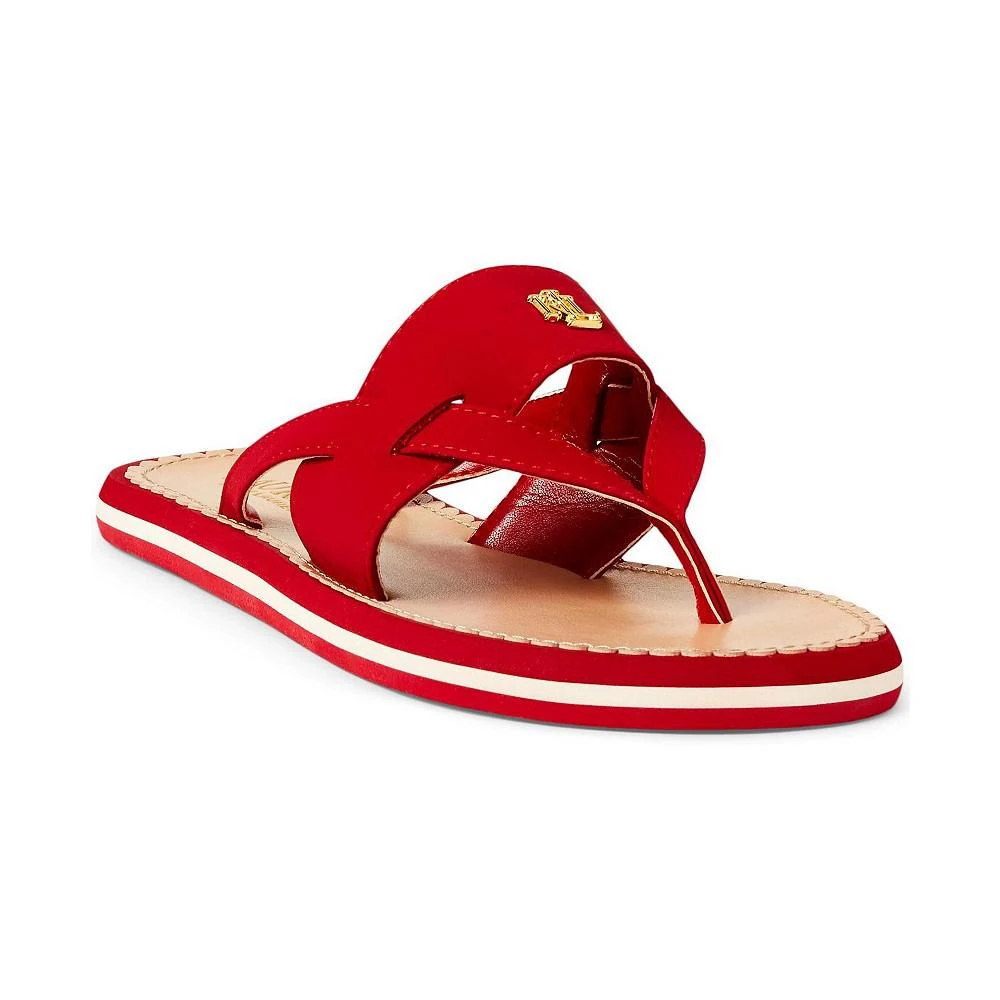 商品Ralph Lauren|Rosalind Thong Sandals,价格¥315,第1张图片