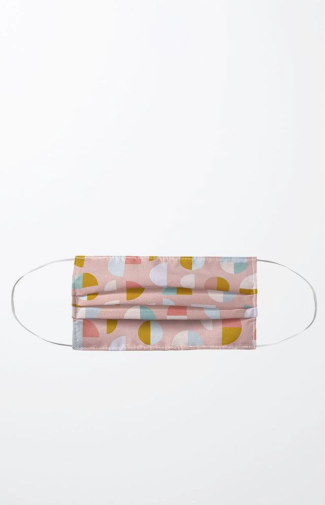 商品DENY Designs|June Journal Playful Geometry Shapes Face Mask,价格¥141,第1张图片