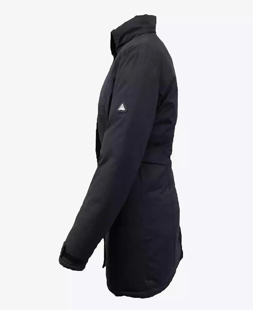 商品Galaxy By Harvic|Women's Heavyweight Parka Jacket with Detachable Hood,价格¥896,第3张图片详细描述