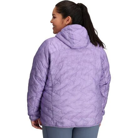 商品Outdoor Research|SuperStrand LT Plus Size Hooded Jacket - Women's,价格¥951,第2张图片详细描述