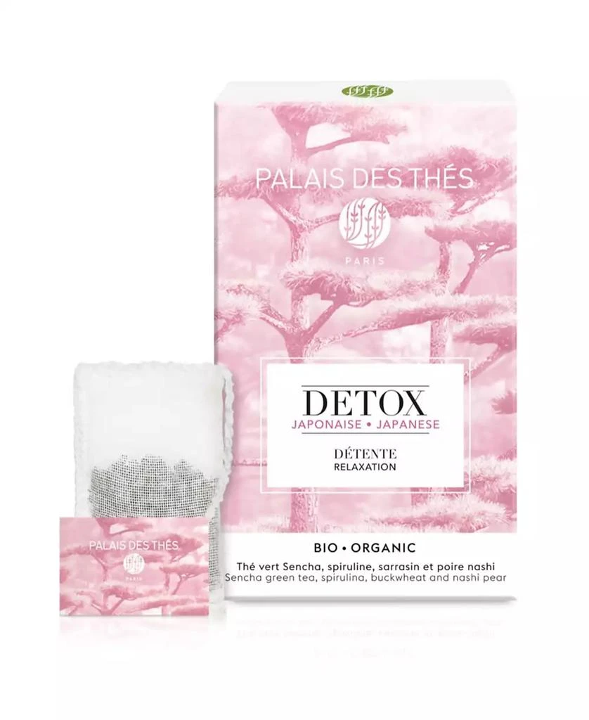 商品Palais des Thés|Japanese Detox Box Relaxation, Pack of 20 Tea Bags,价格¥135,第1张图片