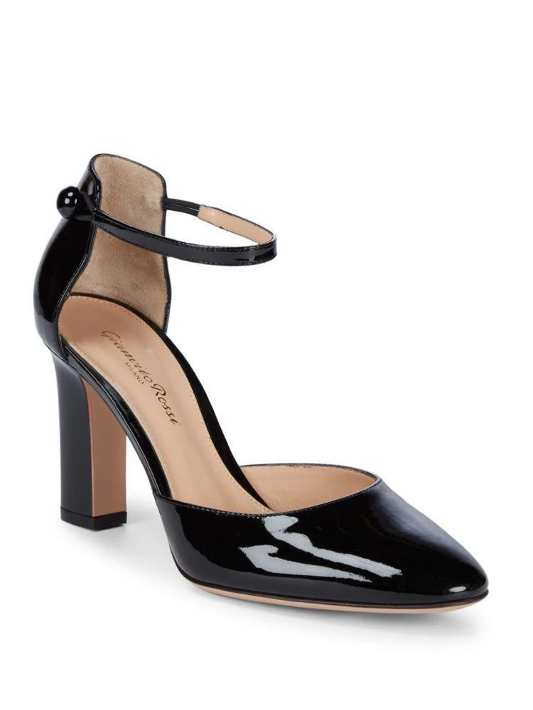 商品Gianvito Rossi|Ankle-Strap Leather Pumps,价格¥1971,第1张图片