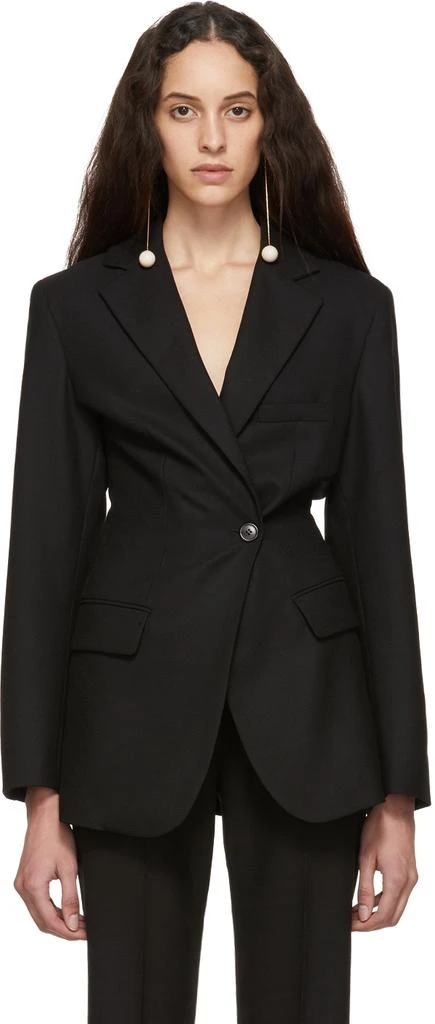 商品Jacquemus|Black 'La Veste de Costume' Blazer,价格¥2380,第1张图片