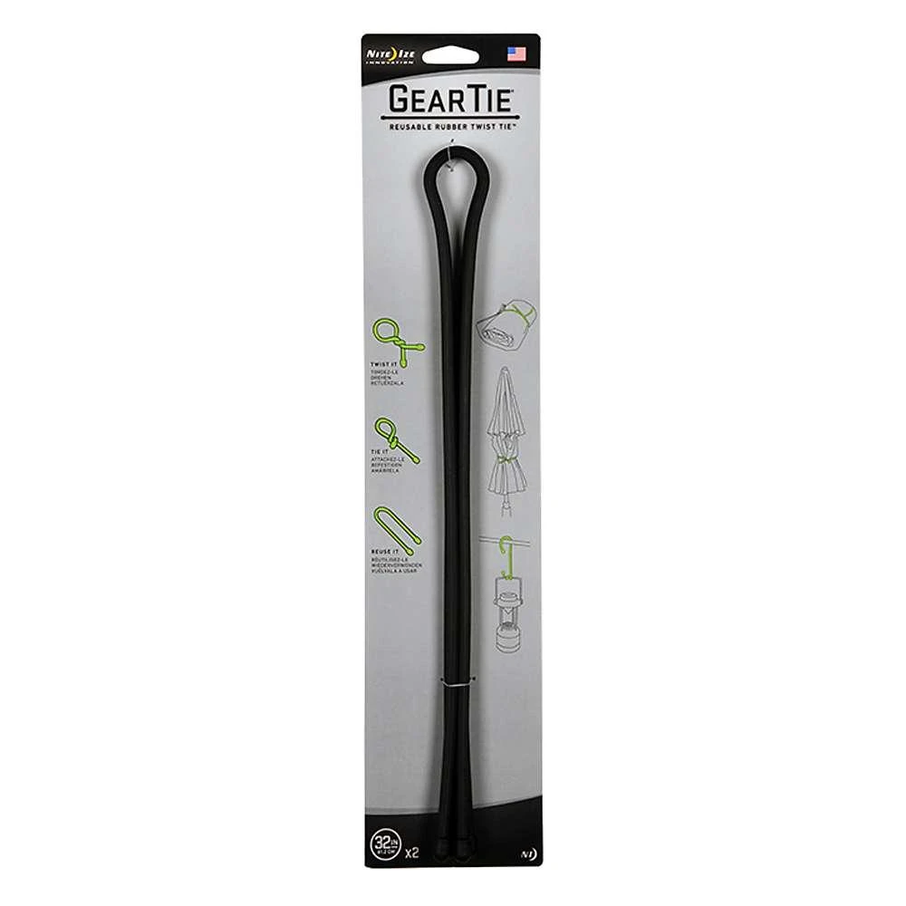 商品Nite Ize|Nite Ize Gear Tie 32IN - 2PK,价格¥23,第1张图片