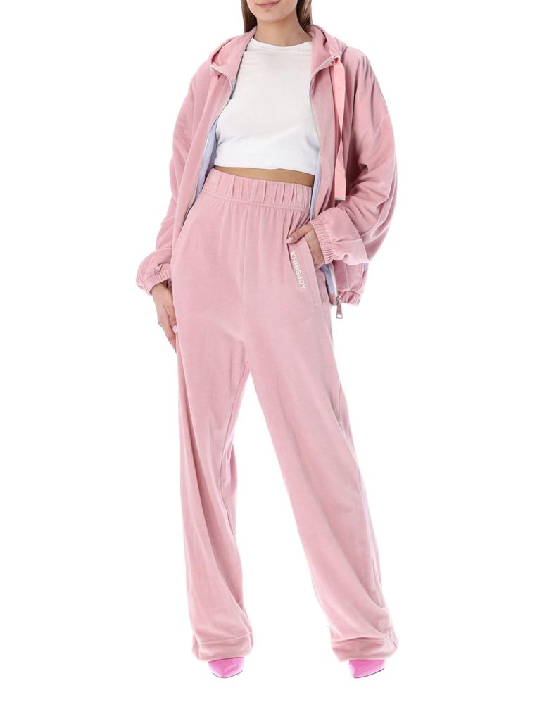 Khrisjoy Velour Tracksuit Pants商品第4张图片规格展示