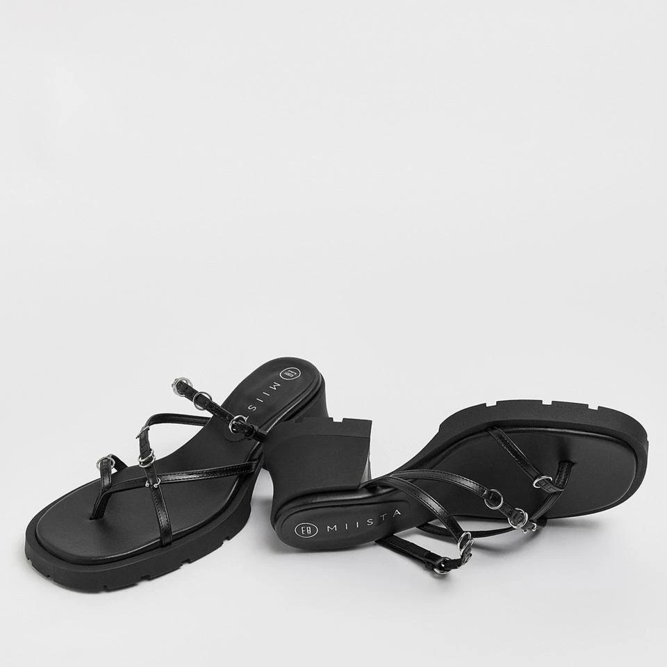商品e8-by-miista|E8 BY MIISTA WOMEN'S JASLENE LEATHER HEELED SANDALS,价格¥1440,第3张图片详细描述