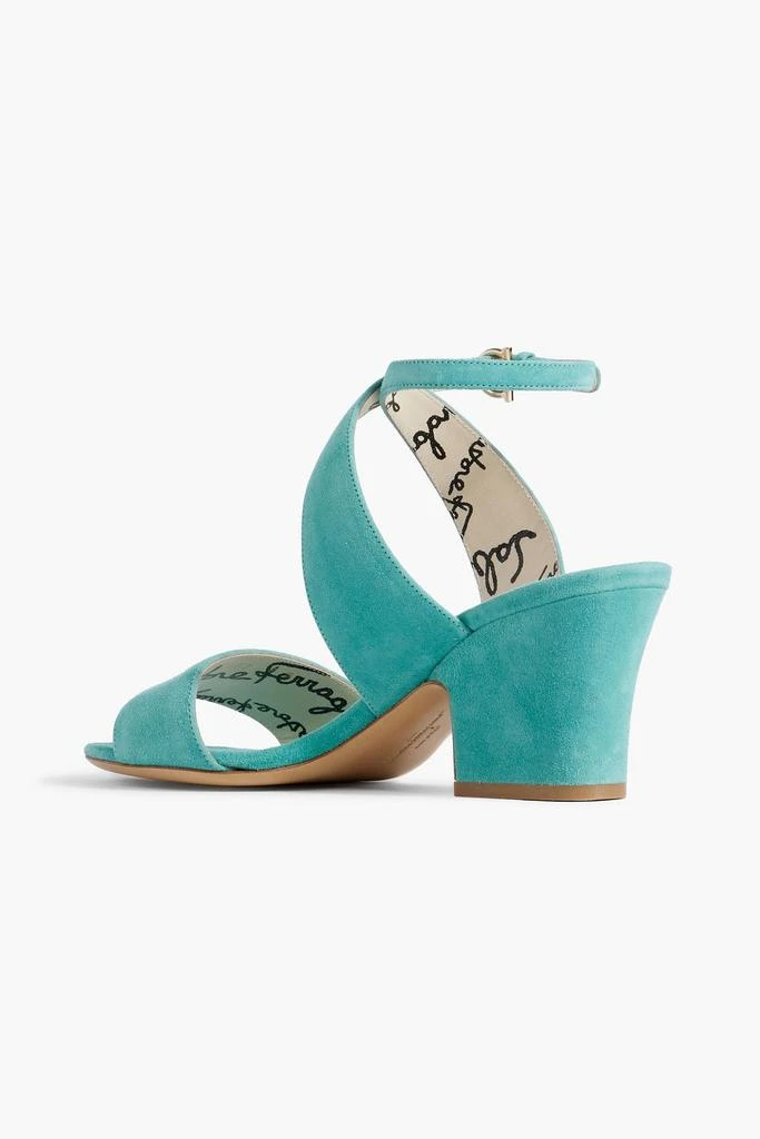 商品Salvatore Ferragamo|Sheena suede sandals,价格¥1355,第3张图片详细描述