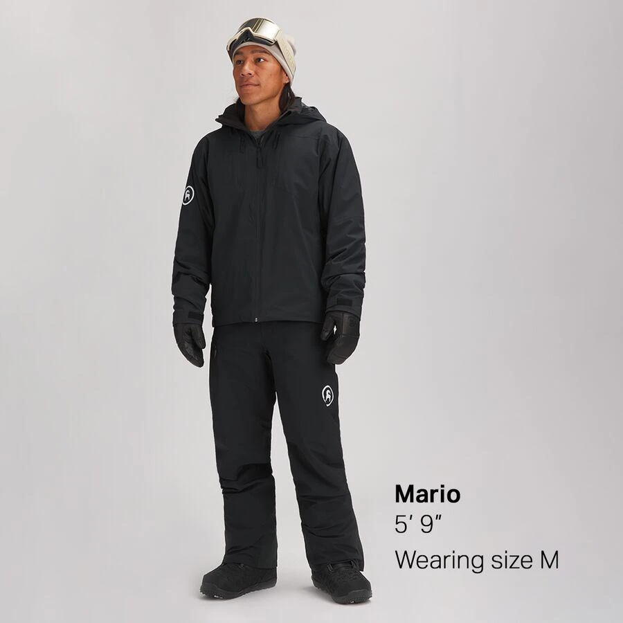 商品Backcountry|Powder Ridge Stretch Insulated Ski Jacket - Men's,价格¥1243,第2张图片详细描述