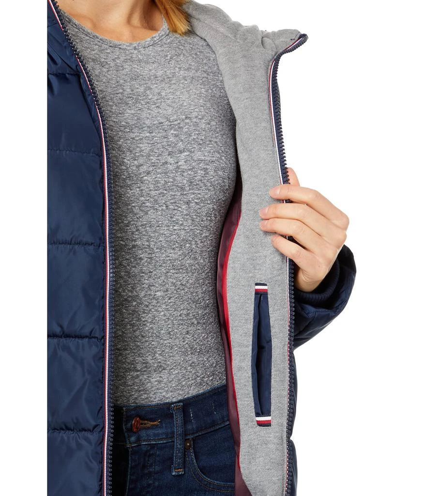 商品Tommy Hilfiger|3/4 Knit Lined Hooded Puffer,价格¥663,第4张图片详细描述