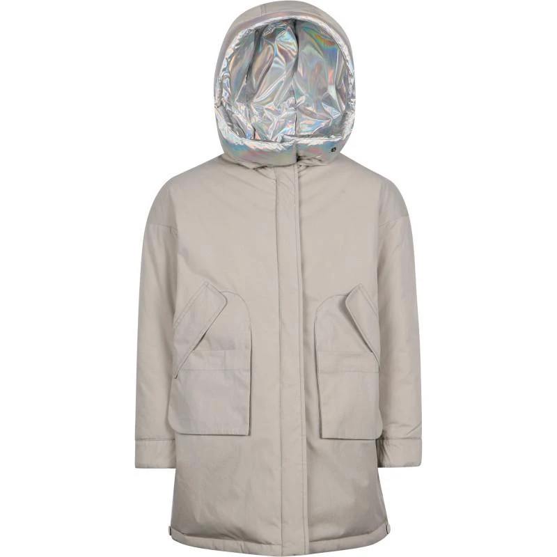 商品Yves Salomon|Reversible iridescent winter jacket,价格¥7619,第2张图片详细描述