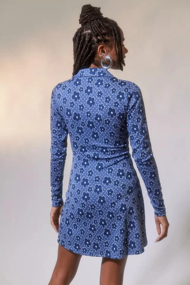 商品Urban Outfitters|UO Harley Printed Long Sleeve Mini Dress,价格¥150,第2张图片详细描述