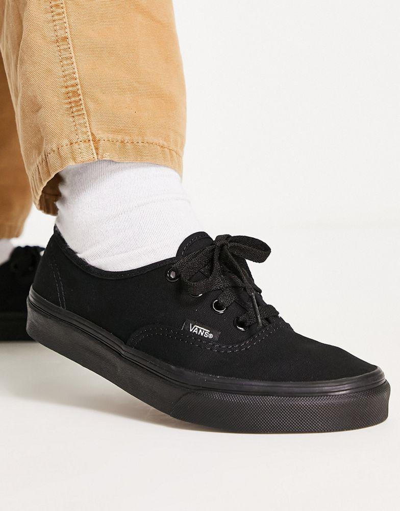 Vans Classic Authentic triple black trainers商品第2张图片规格展示