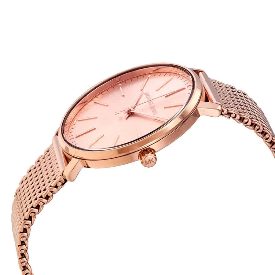 商品Michael Kors|Pyper Quartz Crystal Rose Gold Dial Ladies Watch MK4340,价格¥780,第2张图片详细描述
