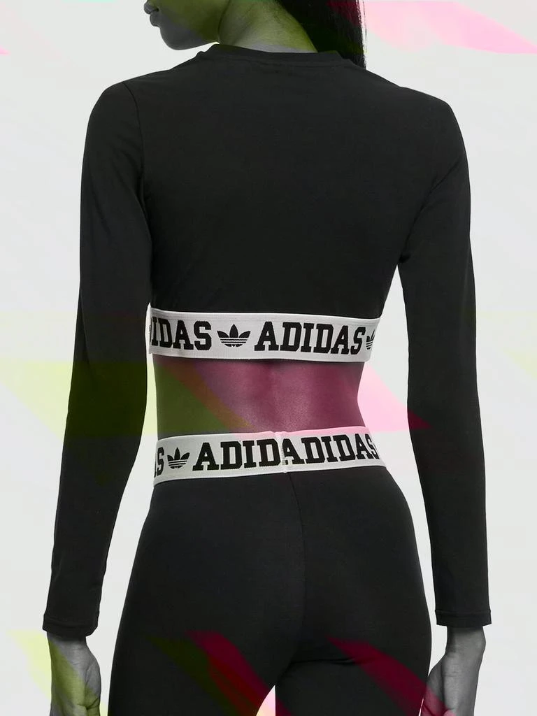 商品Adidas|Slim Long Sleeve Crop T-shirt,价格¥302,第2张图片详细描述