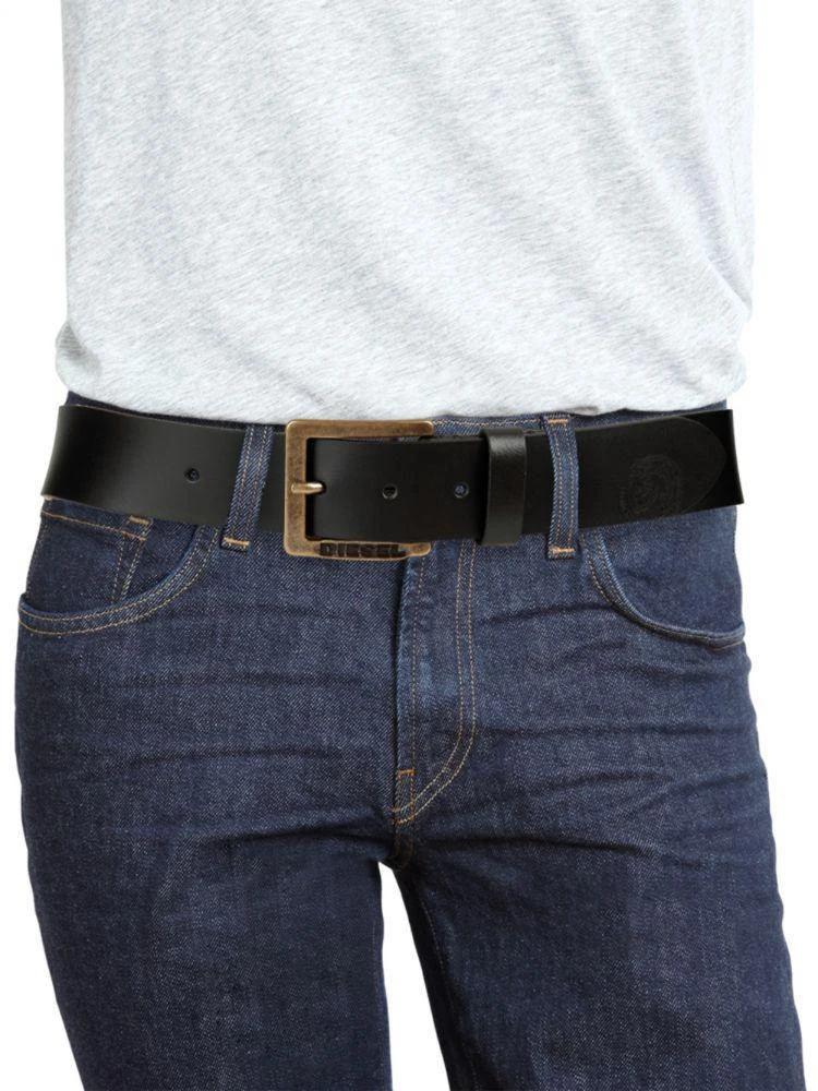 商品Diesel|Logo Leather Belt,价格¥240,第3张图片详细描述