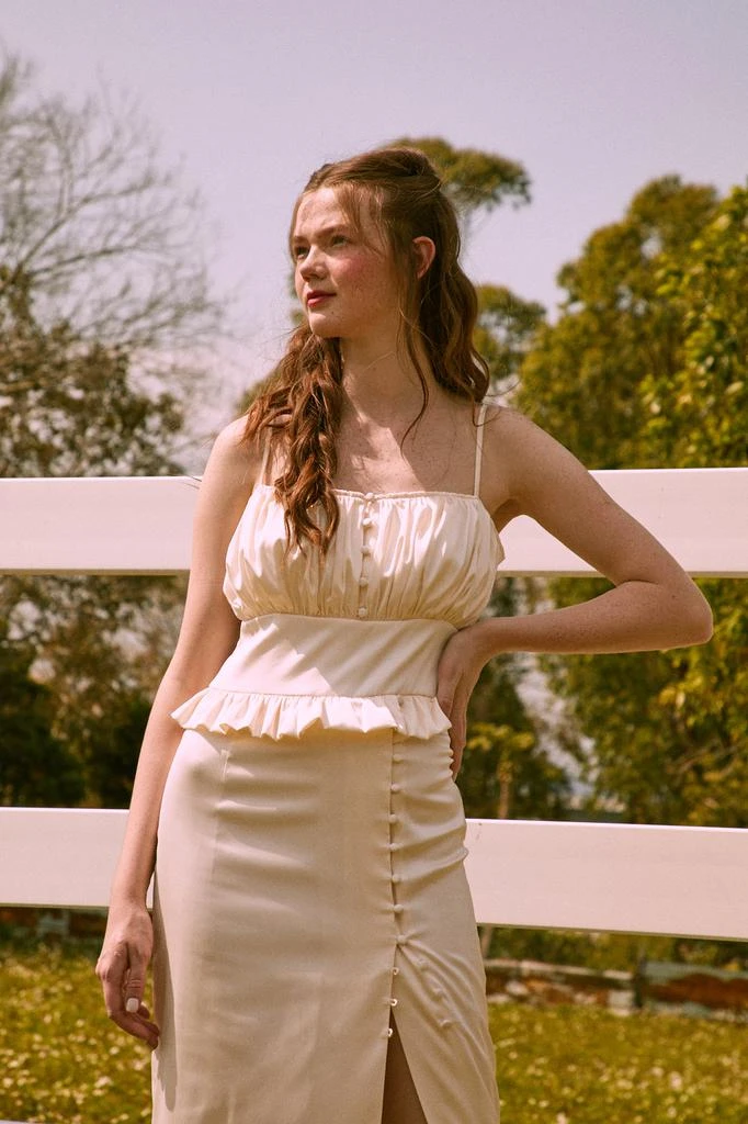 商品[国内直发] Quanta du Soleil|PAGGIE DRESS,价格¥1074,第3张图片详细描述