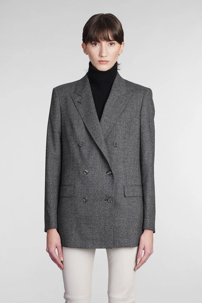 商品Tagliatore 0205|Tagliatore 0205 J-jasmine Blazer In Black Wool,价格¥4713,第1张图片
