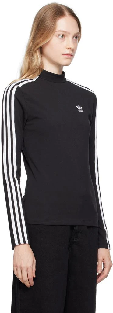 商品Adidas|Black Adicolor Classics Long Sleeve T-Shirt,价格¥473,第2张图片详细��描述