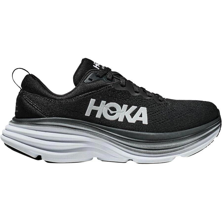 商品Hoka One One|Bondi 8 Wide Running Shoe - Men's,价格¥1238,第1张图片