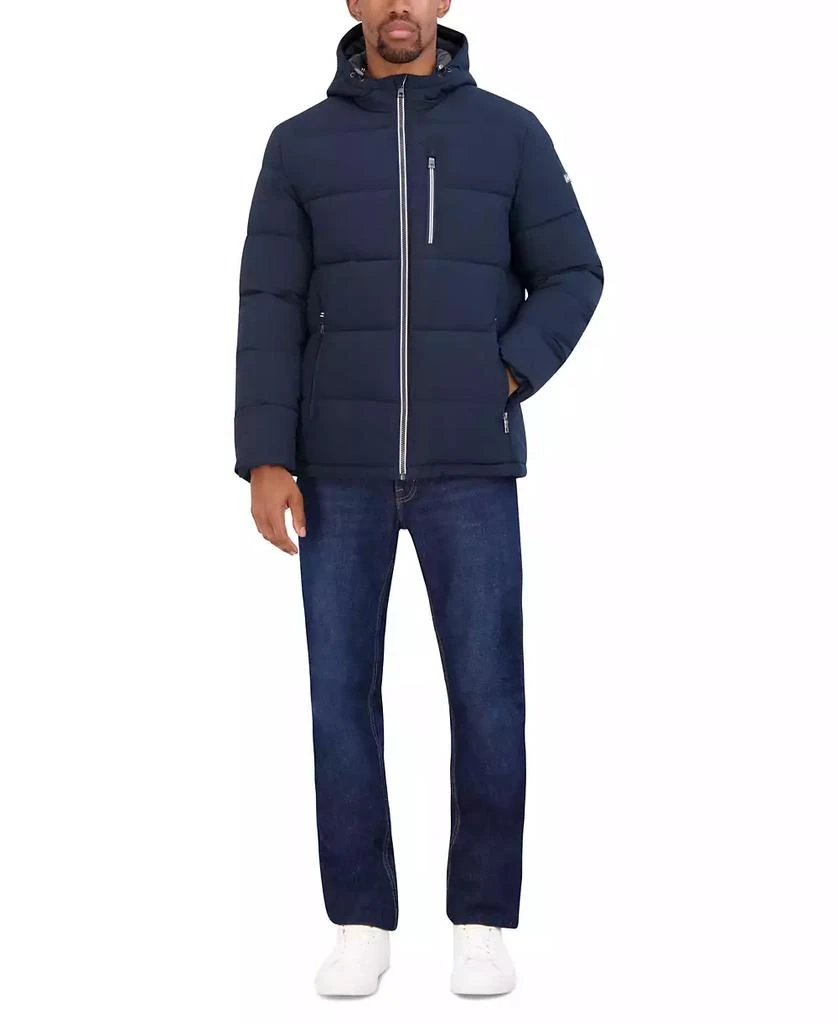 商品Nautica|Men's Quilted Hooded Puffer Jacket,价格¥531,第4张图片详细描述