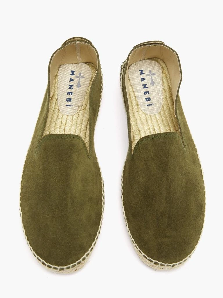 商品MANEBÍ|Hamptons suede espadrilles,价格¥378,第3张图片详细描述