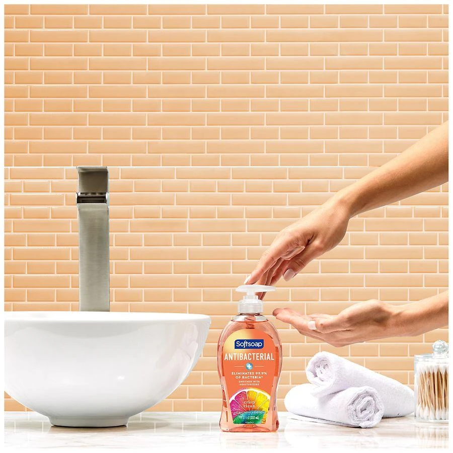 商品Softsoap|Antibacterial Liquid Hand Soap Clean Citrus,价格¥25,第3张图片详细描述