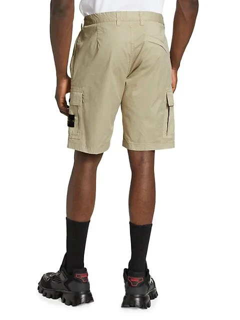 商品Stone Island|Cotton Twill Bermuda Shorts,价格¥1149,第5张图片详细描述