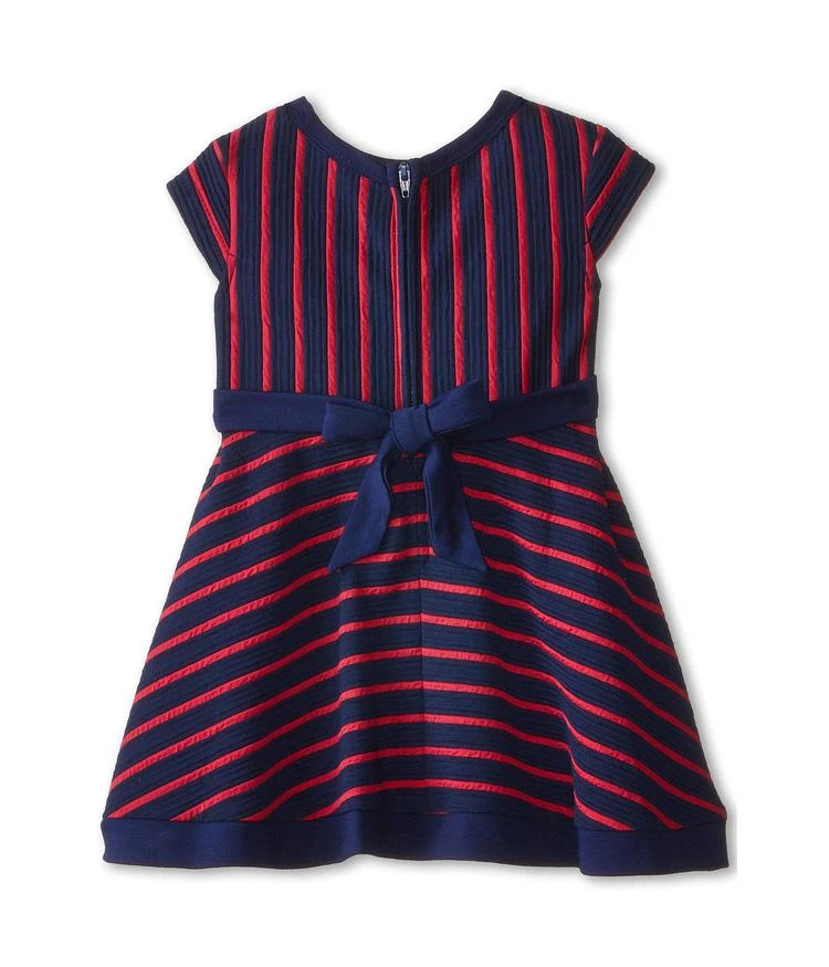 商品Us Angels|Striped Ottoman Cap Sleeve w/ Full Skirt & Color Block Hem (Infant),价格¥211,第2张图片详细描述