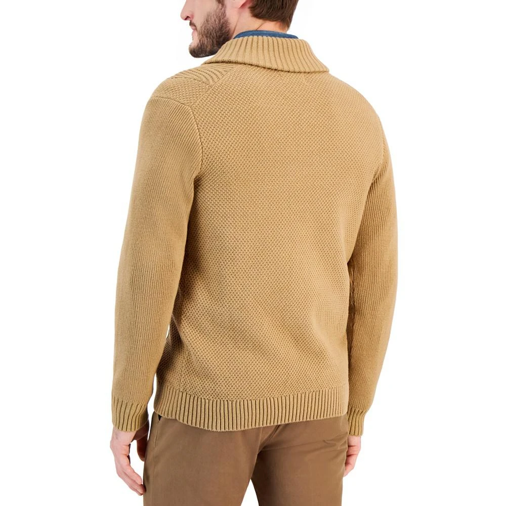 商品Club Room|Men's Chunky Shawl Neck Sweater, Created for Macy's,价格¥142,第2张图片详细描述