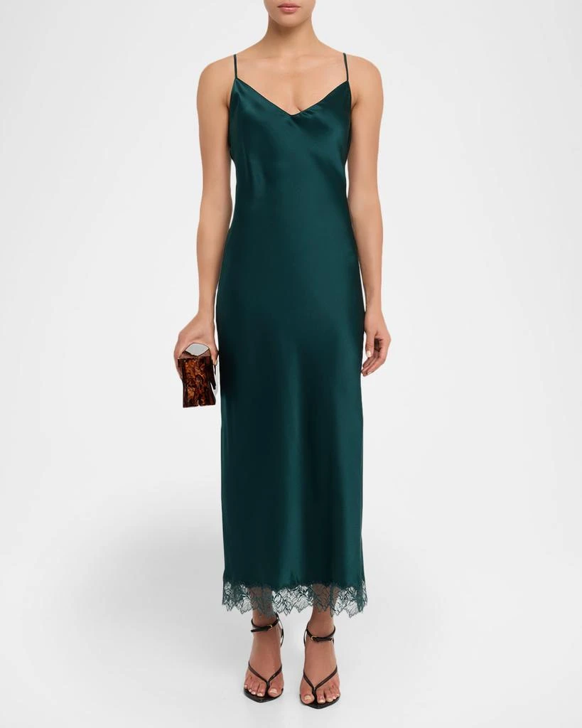 商品Sablyn|Taylor Bias-Cut Silk Slip Dress,价格¥5165,第2张图片详细描述