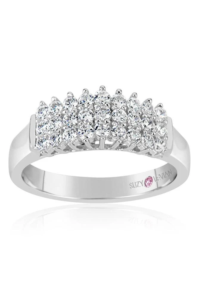 商品Suzy Levian|Sterling Silver Bring the Perfect Amount of Sparkle CZ Ring,价格¥747,第2张图片详细描述