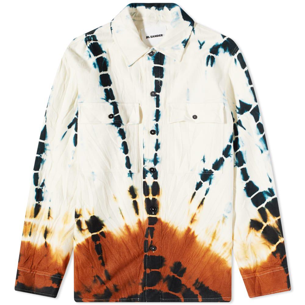 Jil Sander Tie Dye Flannel Shirt商品第1张图片规格展示