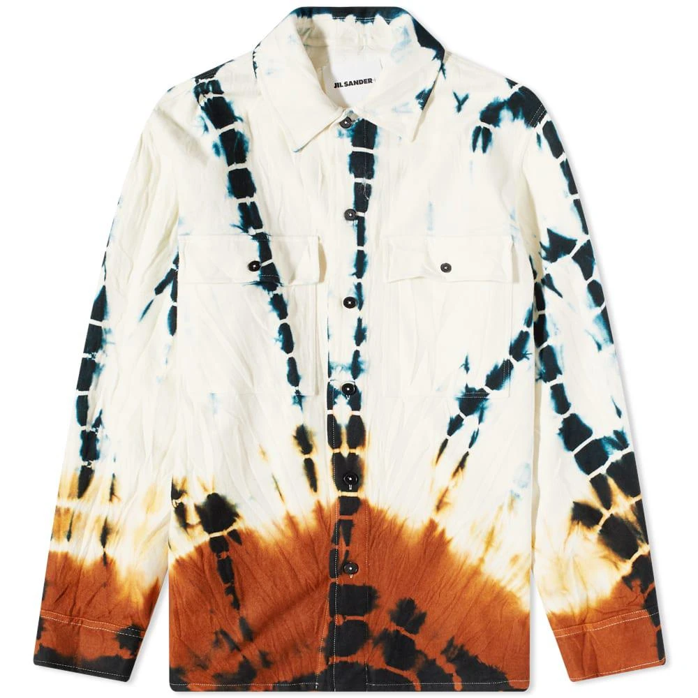 商品Jil Sander|Jil Sander Tie Dye Flannel Shirt,价格¥2233,第1张图片