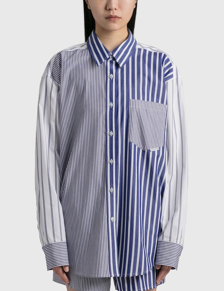 T By Alexander Wang | Colorblocked Boyfriend Shirt 1316.08元 商品图片
