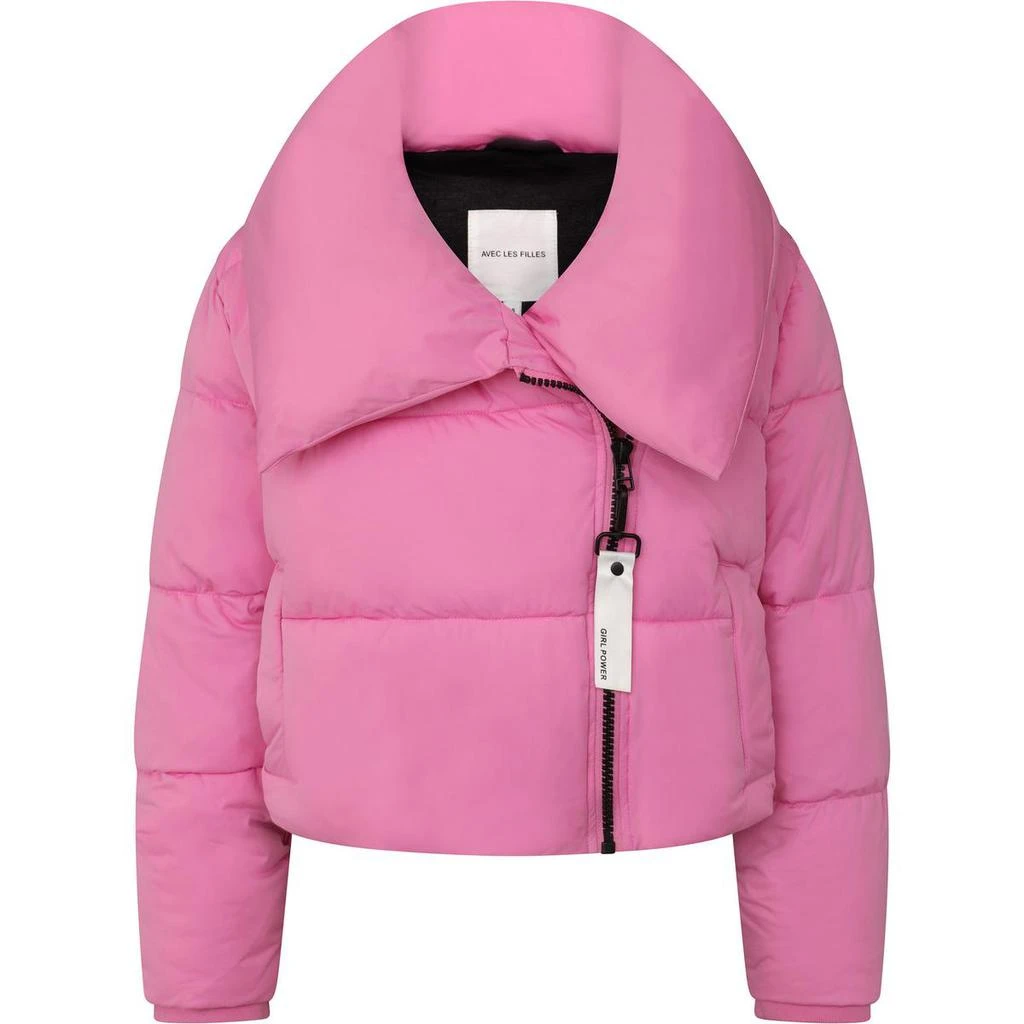 Avec Les Filles Women's Heavyweight Cropped Puffer Jacket 商品