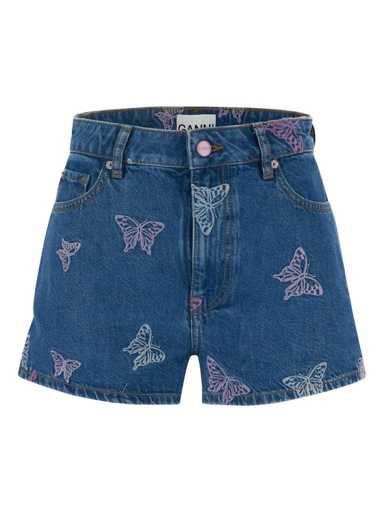 商品Ganni|Mini Denim Shorts,价格¥1537,第1张图片