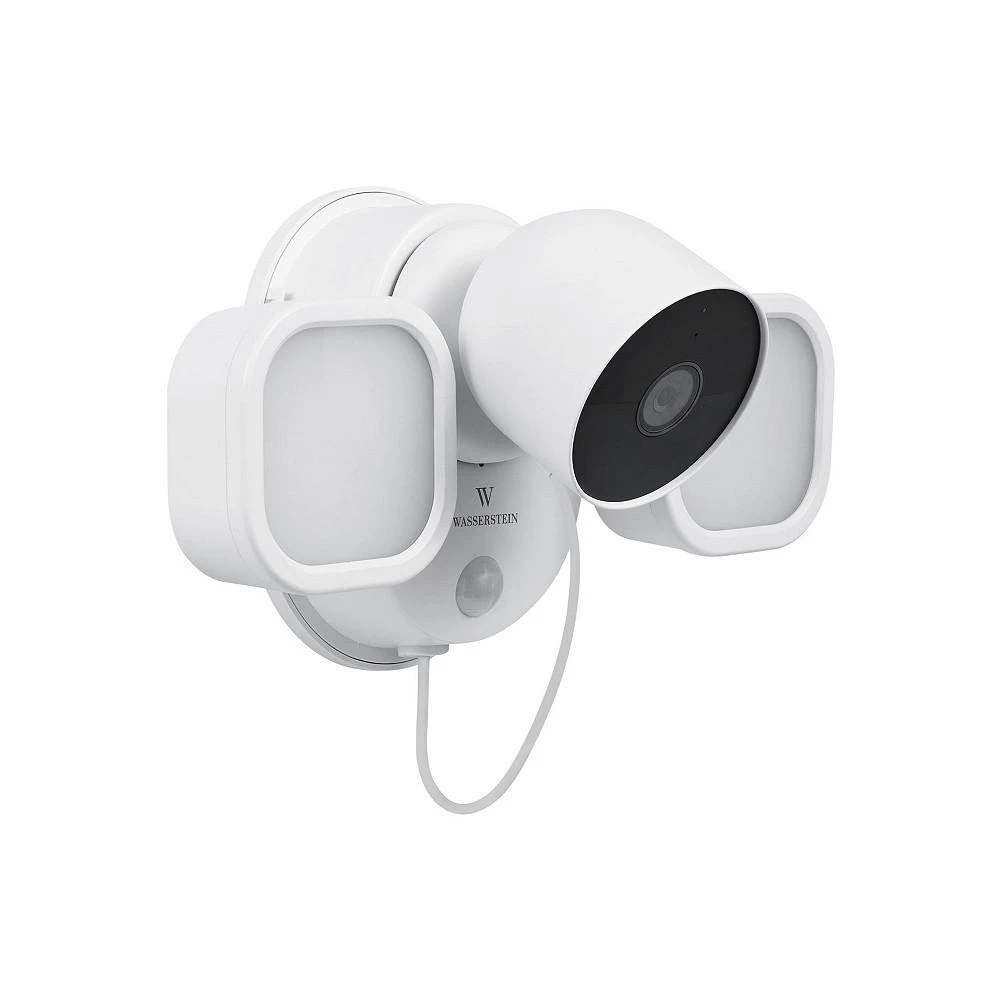 商品Wasserstein|Wasserstein 3-in-1 Floodlight, Charger, and Mount for Cam Outdoor or Indoor, Battery - Made for Google Nest (Camera NOT Included),价格¥522,第1张图片