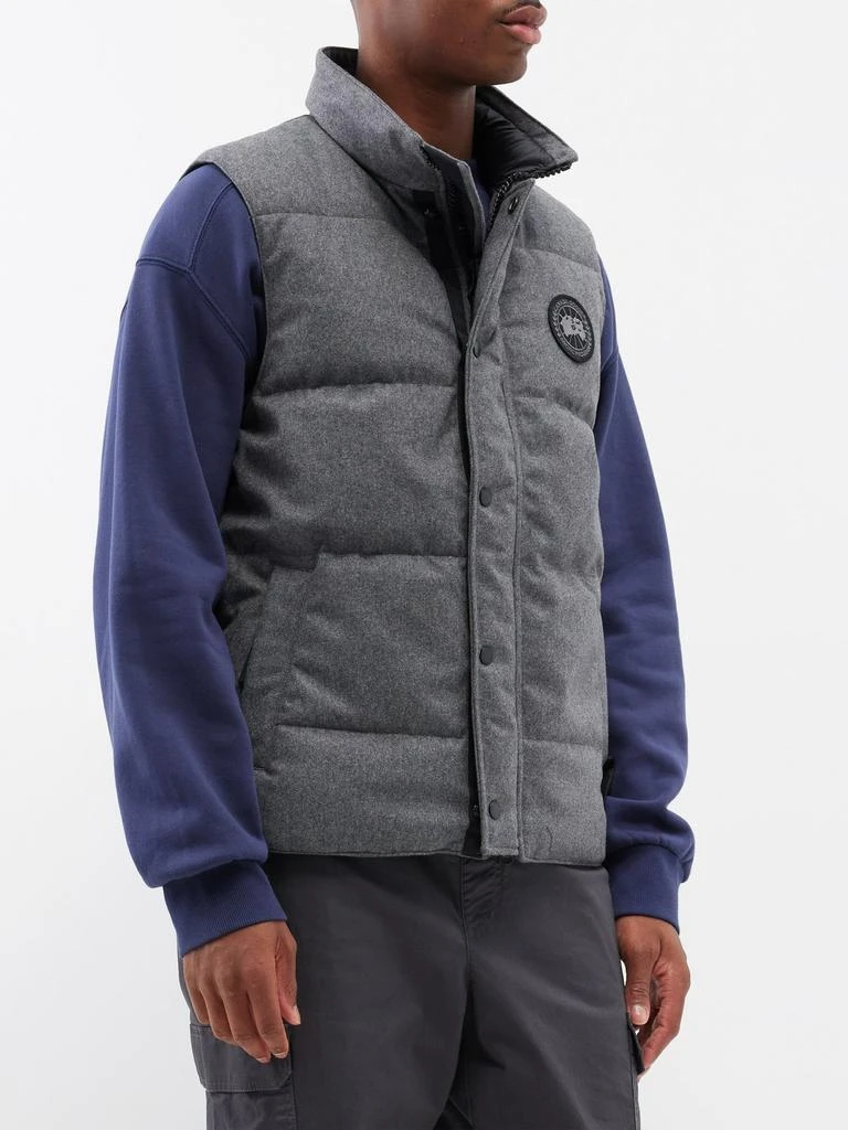 商品Canada Goose|Garson recycled-wool blend down gilet,价格¥4772,第1张图片