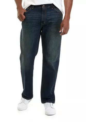 Big & Tall Athletic Captain Jeans商品第1张图片规格展示