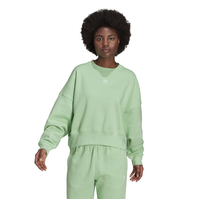 商品Adidas|adidas Originals Essential Fleece Crew - Women's,价格¥296-¥370,第1张图片