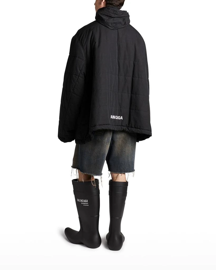 商品Balenciaga|Men's Cotton Poplin Parka,价格¥8659,第4张图片详细描述