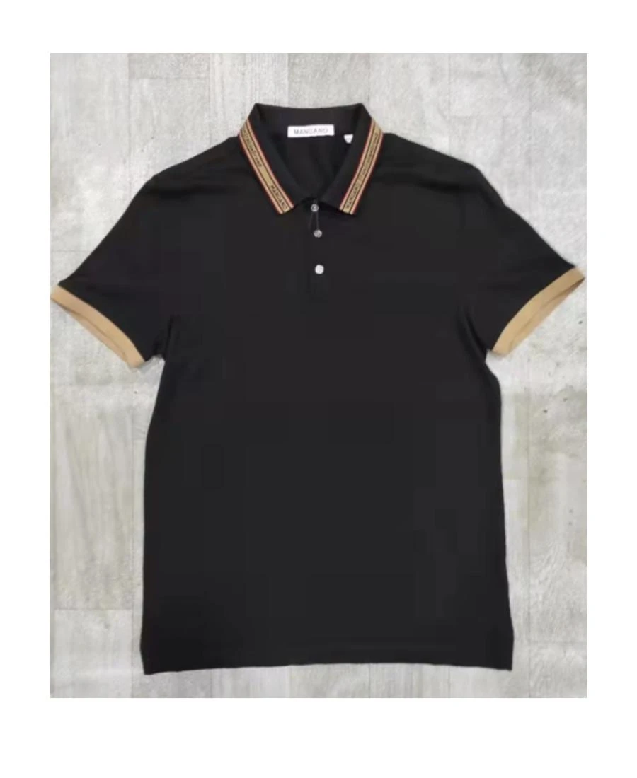 商品【商品预售7天】 MANGANO|MANGANO 男士T恤 210129010 黑色,价格¥1480,第1张图片