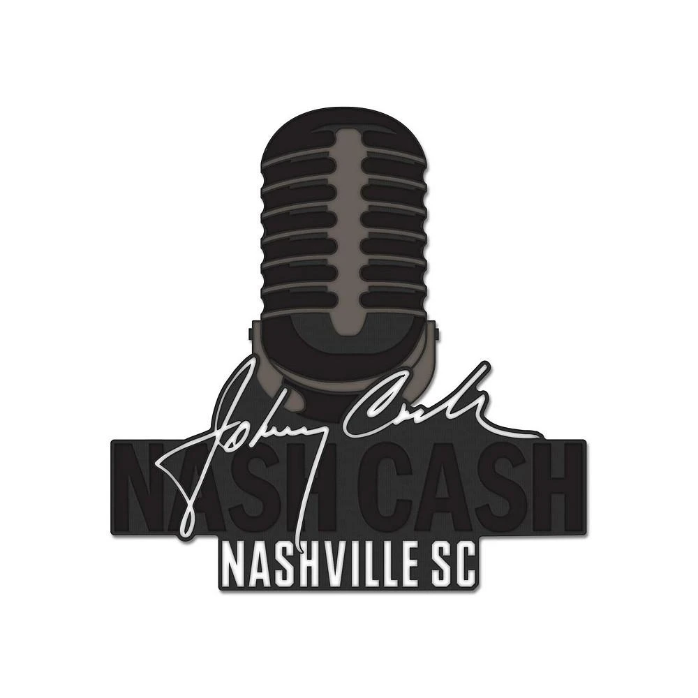 商品Wincraft|Nashville SC x Johnny Cash Microphone Collector Pin,价格¥68,第1张图片