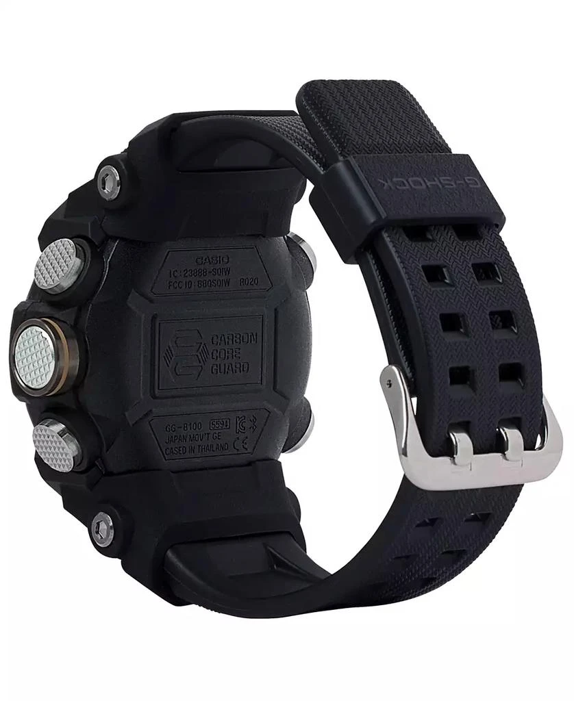 商品G-Shock|Men's Analog-Digital Connected Mudmaster Black Resin Strap Watch 53.1mm,价格¥2852,第4张图片详细描述