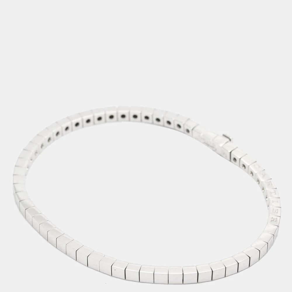 商品[二手商品] Cartier|Cartier Lanieres 18K White Gold Bracelet 18,价格¥17747,第2张图片详细描述