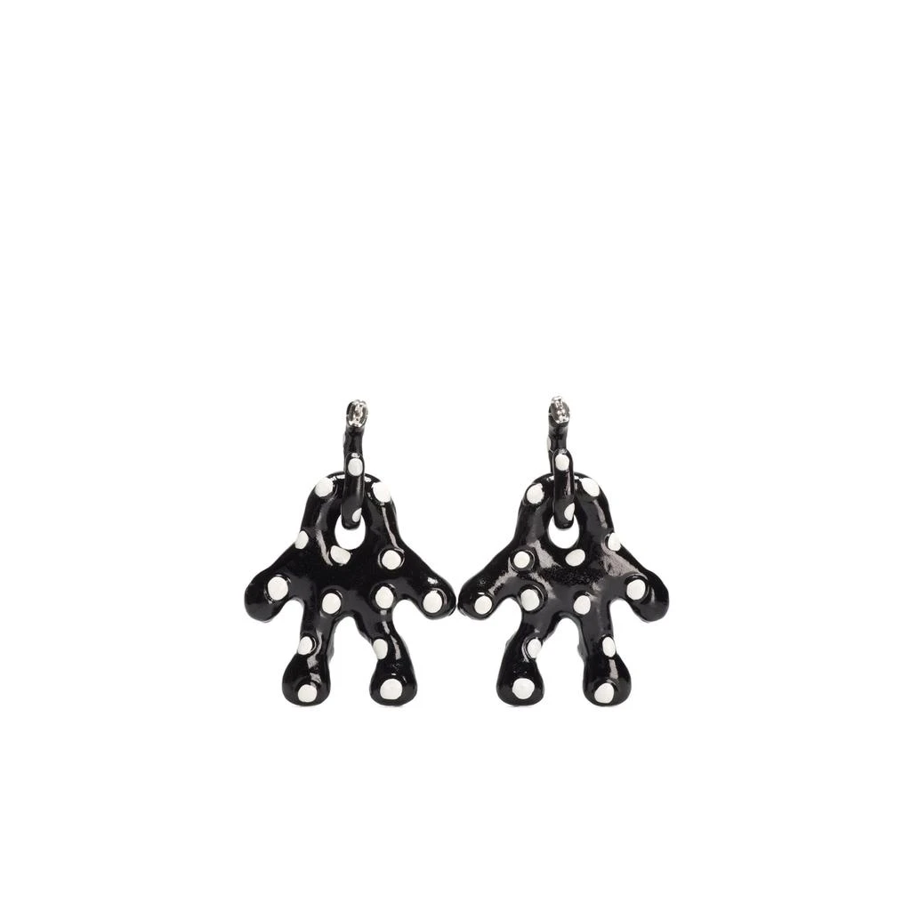 商品Avavav|Avavav Old Lady Earrings Black,价格¥1388,第4张图片详细描述