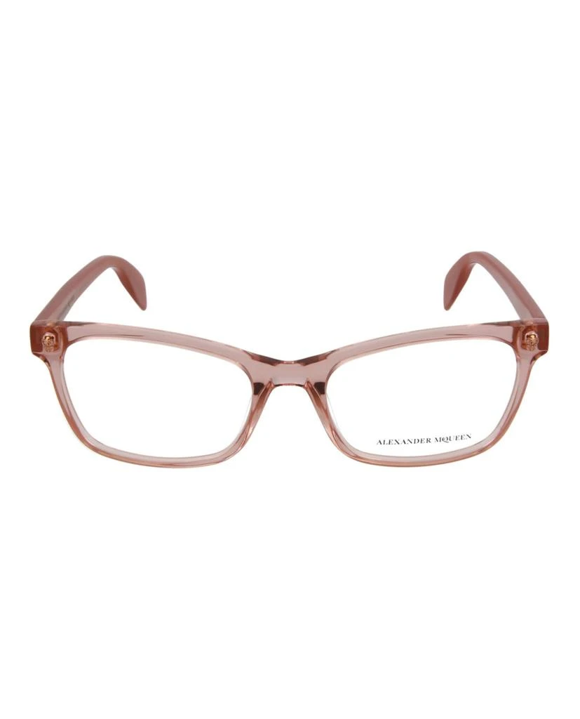 商品Alexander McQueen|Square-Frame Acetate Optical Glasses,价格¥642,第1张图片