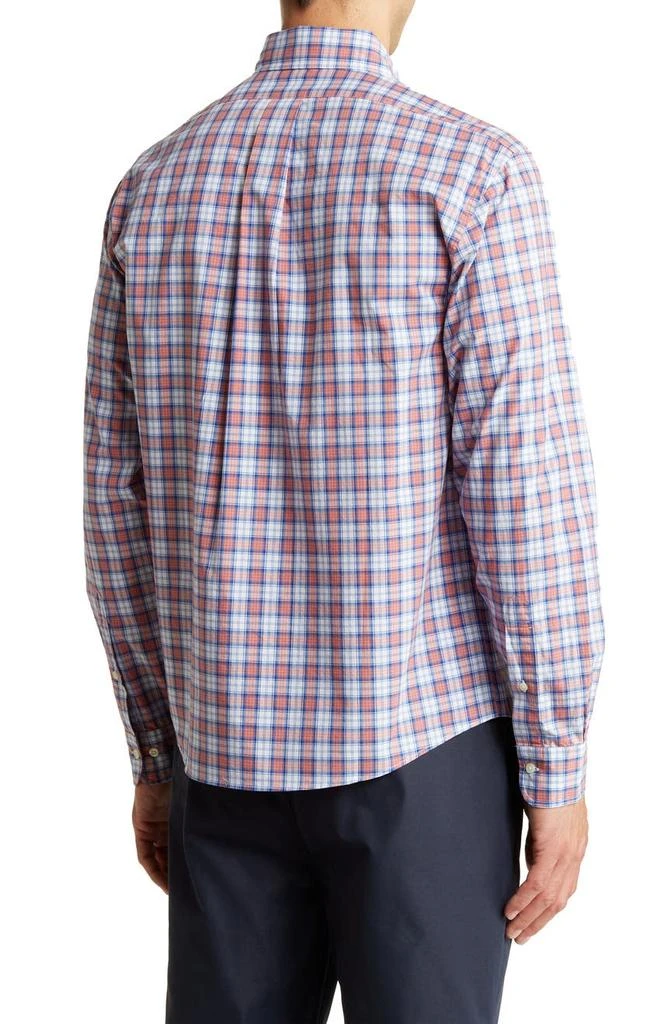 商品Brooks Brothers|Sport Fit Plaid Long Sleeve Yarn Dye Cotton Button-Down Shirt,价格¥413,第2张图片详细描述