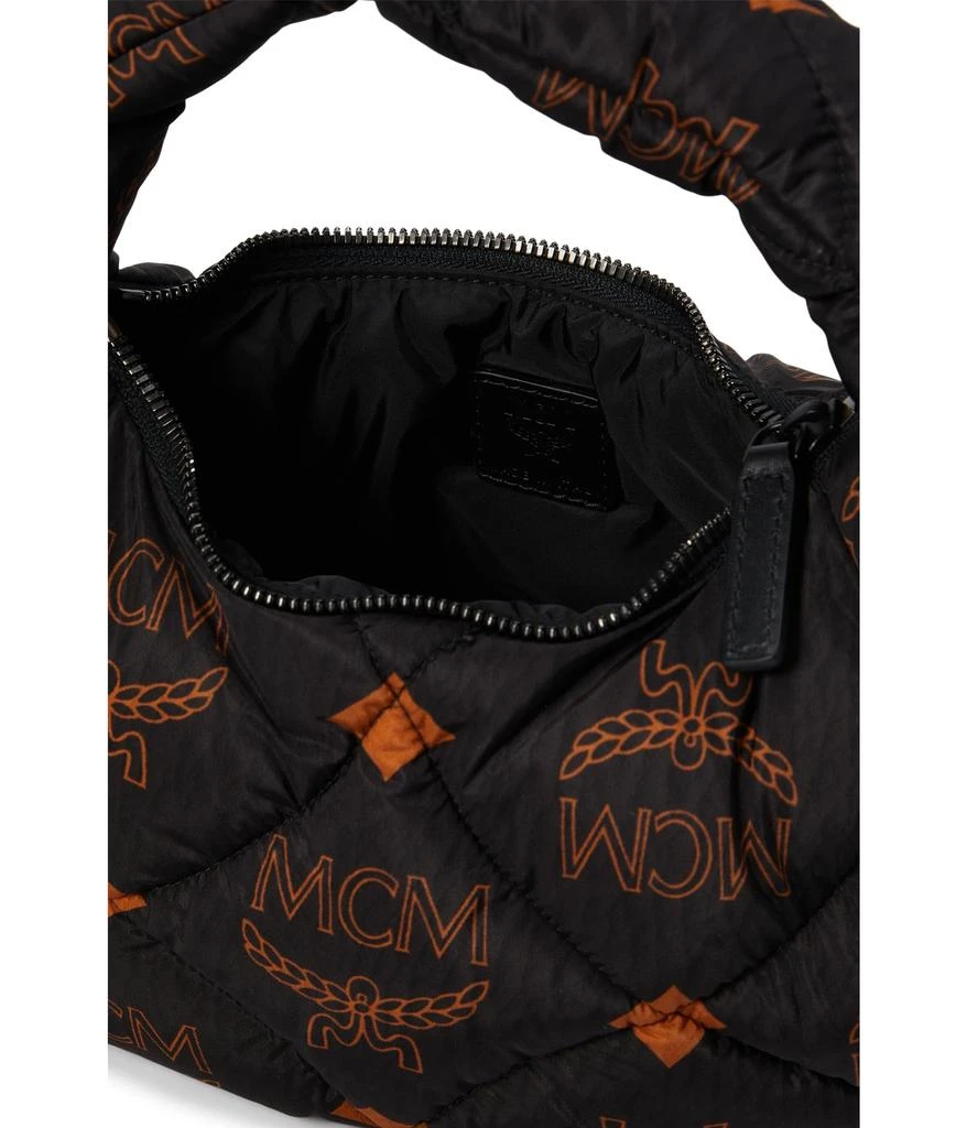 商品MCM|Aren Maxi Monogrammed Fabric Hobo Mini,价格¥4743,第3张图片详细描述