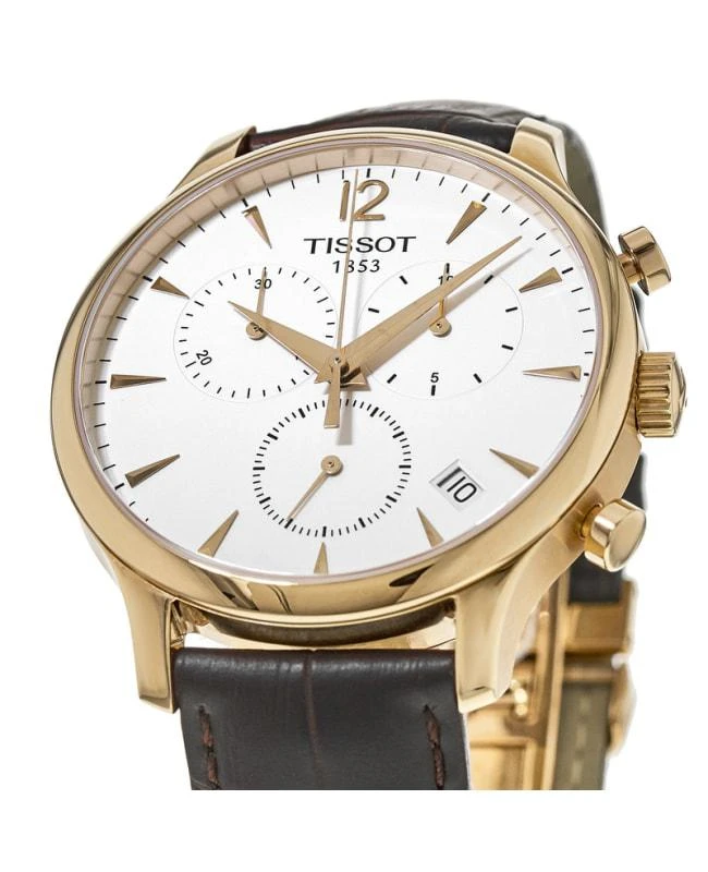 商品Tissot|Tissot T-Classic Tradition Chronograph Rose Gold Tone Men's Watch T063.617.36.037.00,价格¥2589,第2张图片详细描述